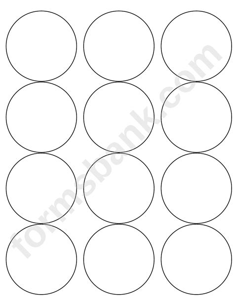 2.5 Inch Circle Template