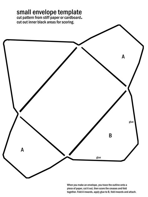 2.5 X 3.5 Envelope Template