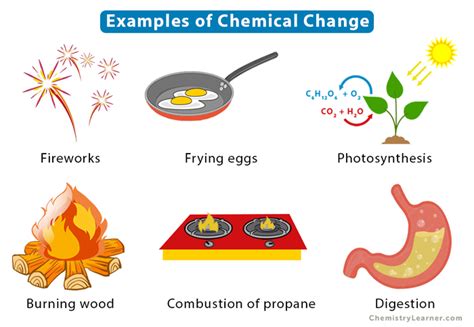 20 examples of chemical changes pdf