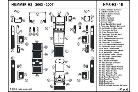 2004 Hummer H2 Parts Catalog