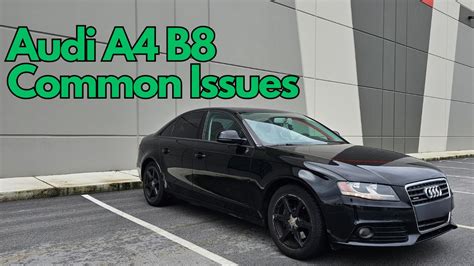 2007 audi a4 common problems