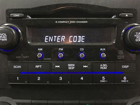 2007 fit radio code