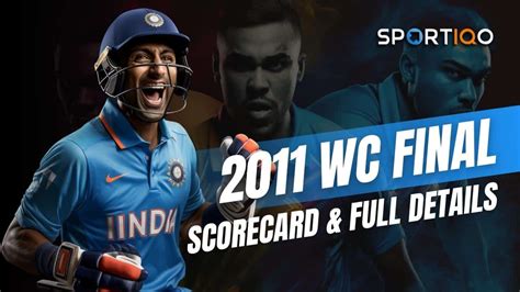2011 world cup final scorecard points table