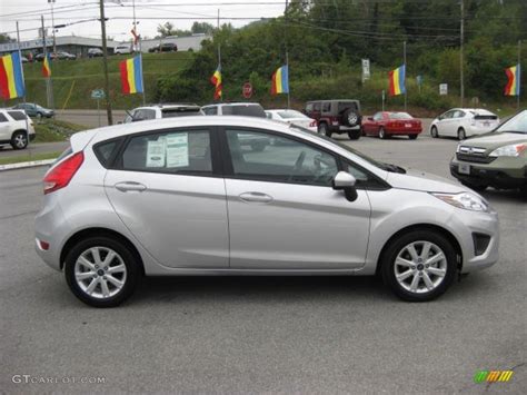 2012 ford fiesta silver paint code