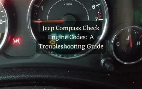 2013 jeep compass check engine light reset