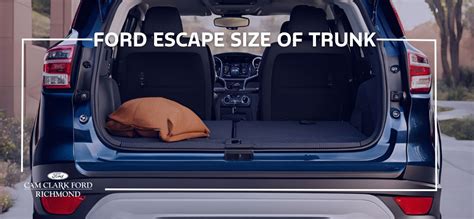 2014 Ford Escape SE with open cargo area