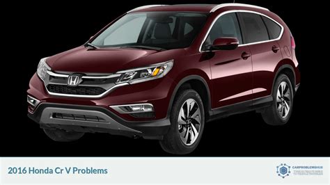 2016 cr v problems