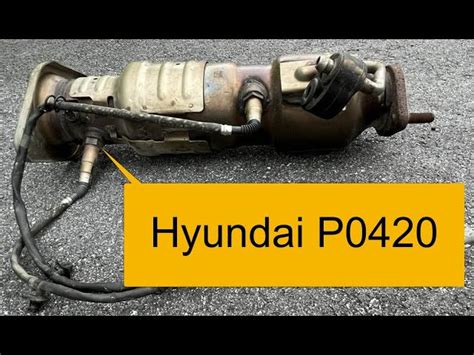 2017 hyundai accent p0420 code