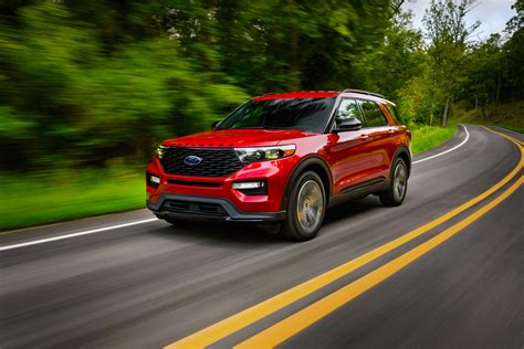 Handling capabilities of the 2022 Ford Explorer ST