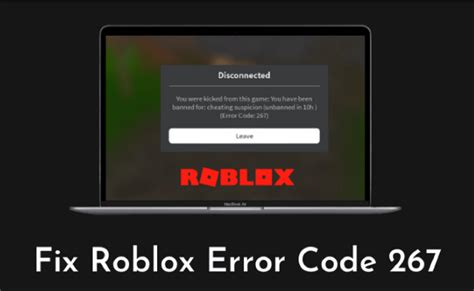 267 error code roblox