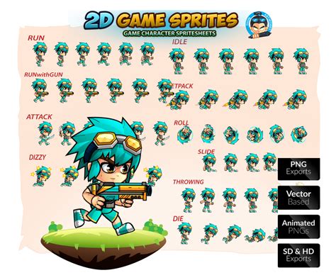 2D Game Character