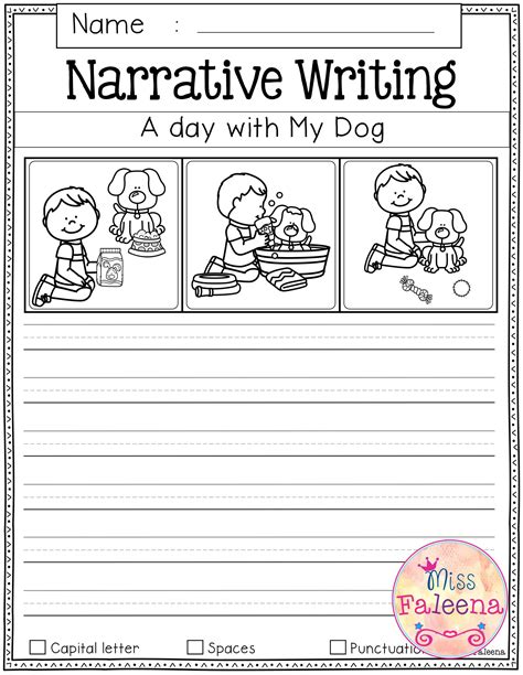 2nd grade writing examples pdf