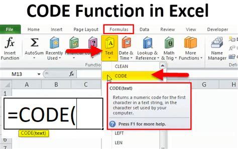 3 4 code in excel