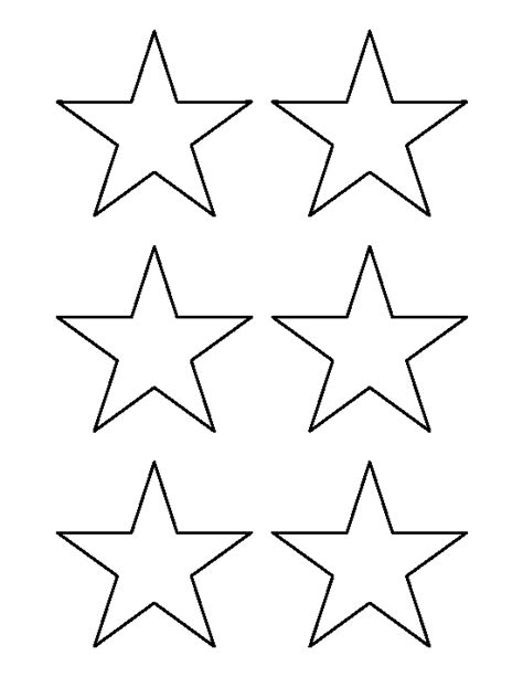 3 Inch Star Template