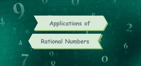 3 real life examples of rational numbers