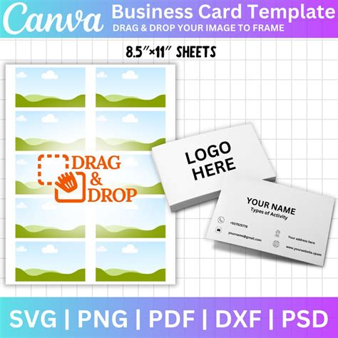 3.5 X2 Business Card Template