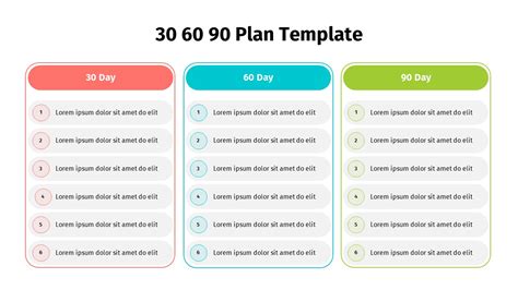 30 60 90 Templates