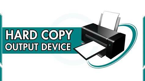 3D Printer Hard Copy Output