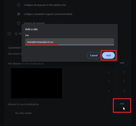 3cx pwa push notifications not working