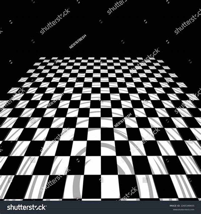 3d Checkered Pattern