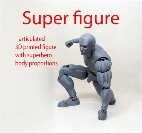 3d Printable Action Figure