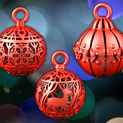 3d Printable Christmas Decorations