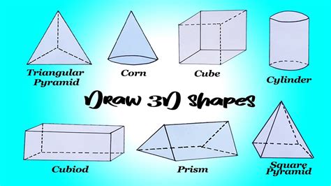 3d Shapes For Drawing