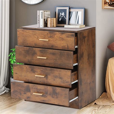 4 Drawer Chest Wood