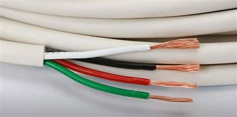 4 conductor speaker wire color code