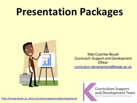4 examples of presentation package