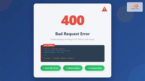 Understanding the 400 Bad Request Error