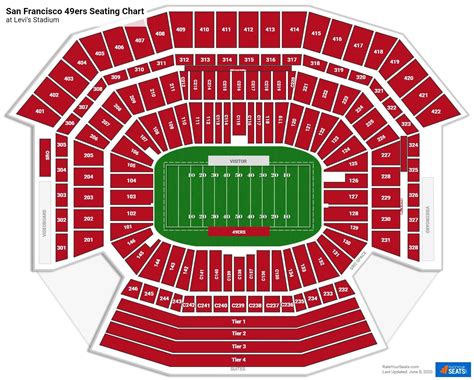 49ers Seating Chart