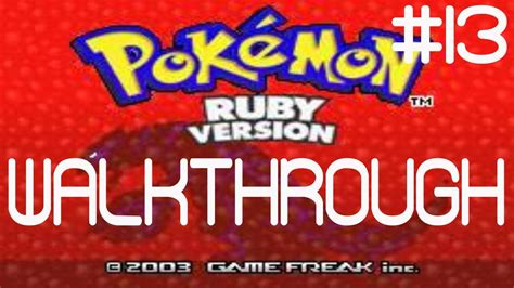 4th Gym Pokemon Ruby Walkthrough