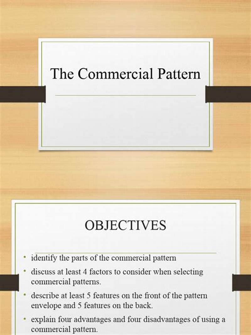5 Examples Of Commercial Pattern