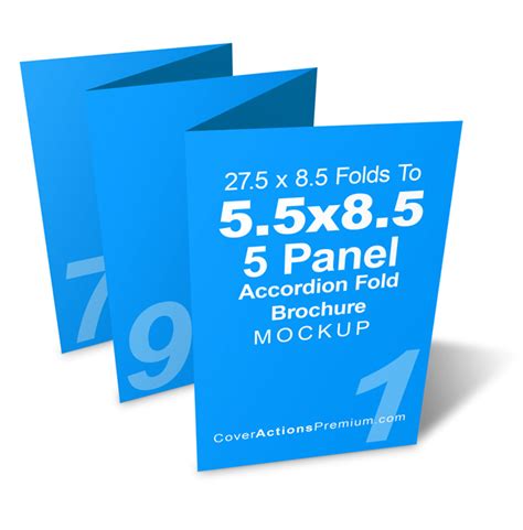 5 Panel Brochure Template