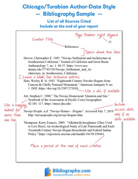 5 example of bibliography in research