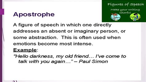 5 examples of apostrophe figure of speech with answers