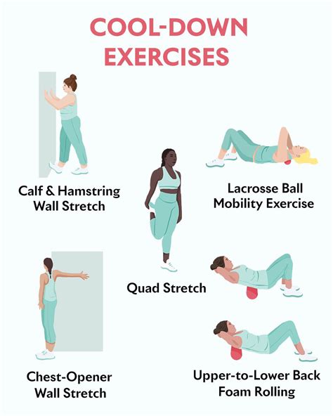 5 examples of cool down exercises