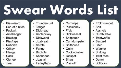 5 examples of offensive words