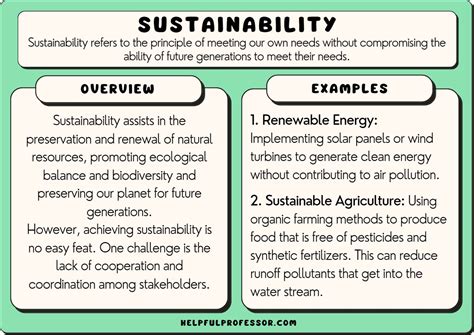 5 examples of sustainable development