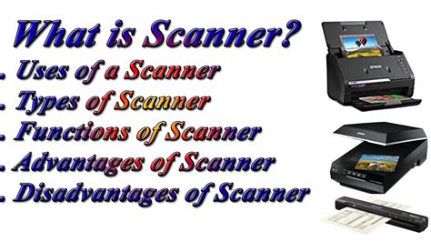 5 functions of a scanner in computer