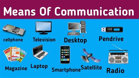 5 types of communication devices with examples