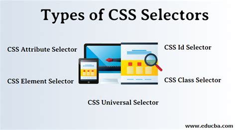 5 types of css selectors