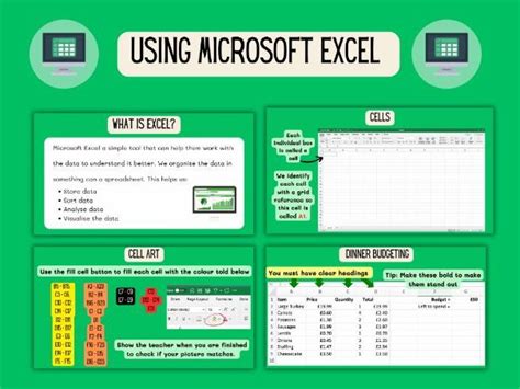 5 uses of ms excel in education