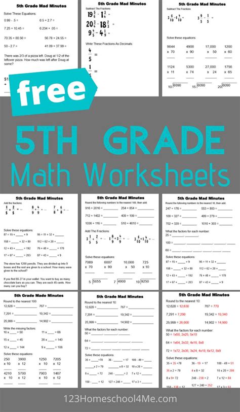 5th class maths answers