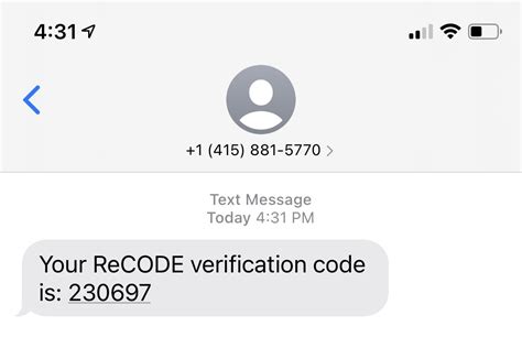 6 digit verification code number list
