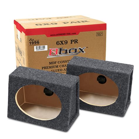 6x9 speaker box size