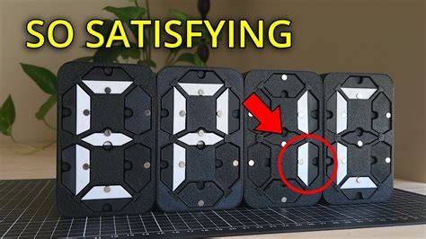 7 Segments Mechanical A 3d Printable Kit