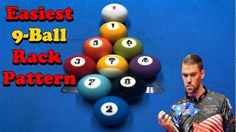 9 Ball Pattern Racking