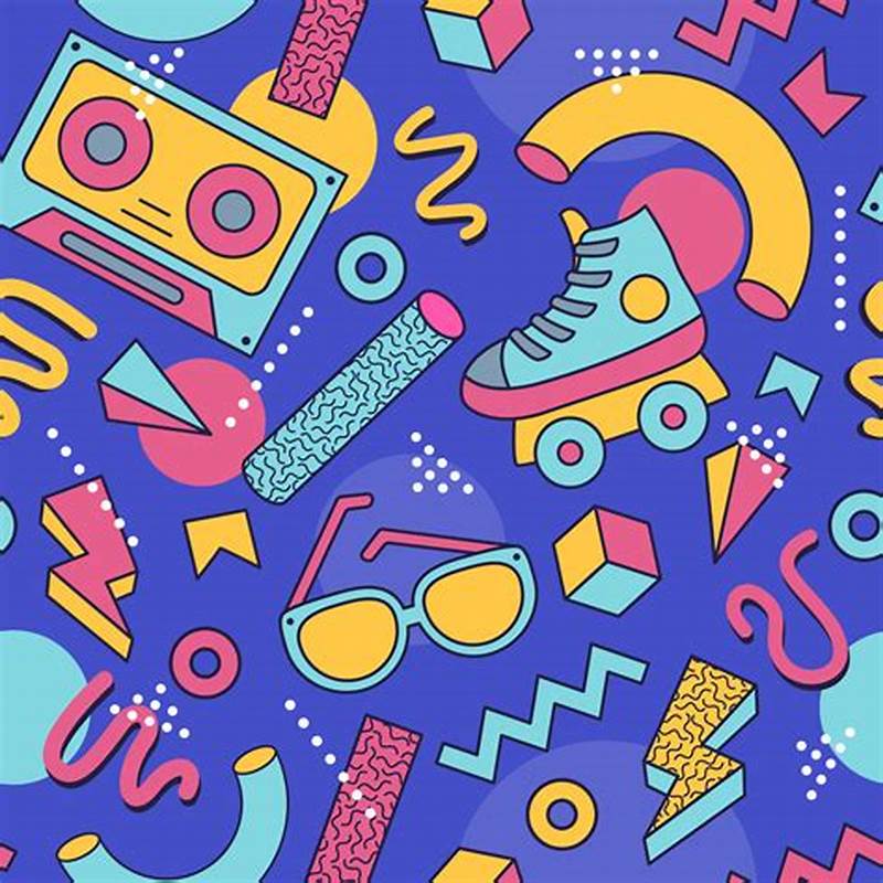 90s Pattern Vector